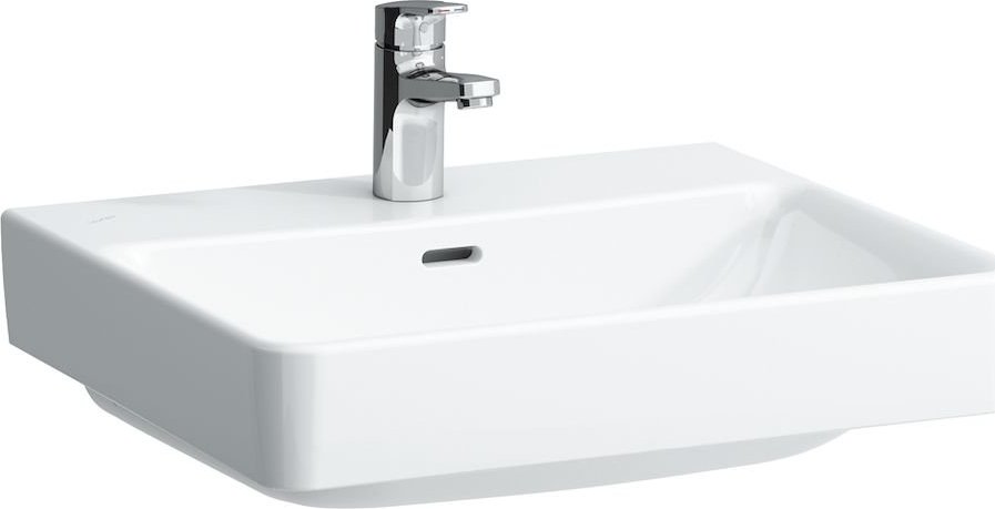 Laufen Pro S - umyvadlo 55x46, otvor pro baterii, přepad H8109620001041