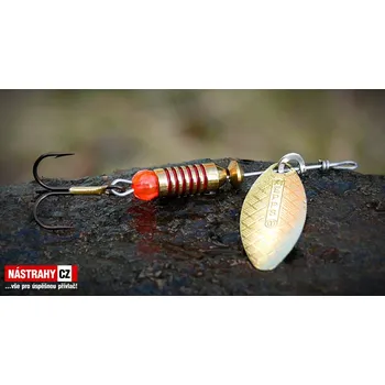 Umělá nástraha Rotační třpytka MEPPS Aglia Long 00 - Color: gold