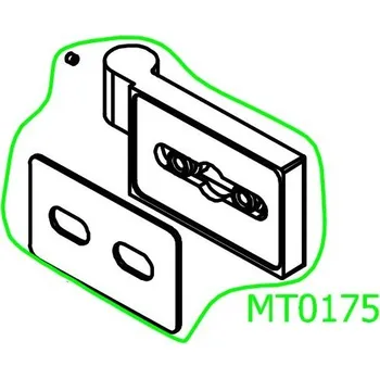 pant Náhradní pant pravý k SLF1, PUR1 - 1 část MT0175.10
