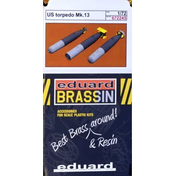 Plastikový model BRASSIN 1/72 US torpedo Mk.13