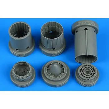 Plastikový model Aires 1/48 F-104G/TF-104G Starfighter exh.nozzle (KIN)