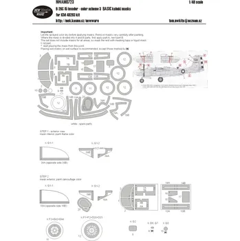 Plastikový model 1/48 Mask A-26C-15 colour scheme 3 BASIC (ICM)
