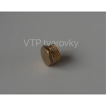 Instalatérský materiál V&G Valogin Mosazná zátka šestihran Velikost: 2”