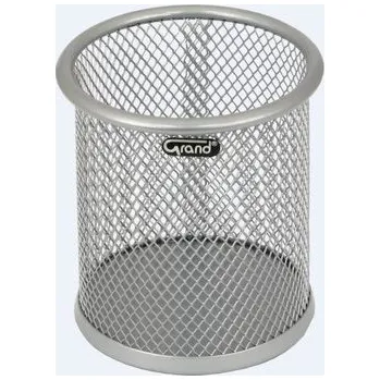 Set školních potřeb Pojemnik na długopisy GR-004S srebrny GRAND