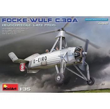 Plastikový model 1/35 Focke-Wulf FW C.30A Heuschrecke (late)