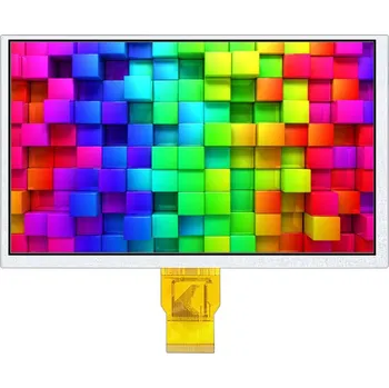 Vývojová deska 9" TFT displej 1024x600 RGB s 50pin konektorem