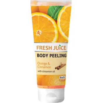 Tělový peeling ​Fresh Juice Tělový peeling Pomeranč a Skořice 200ml