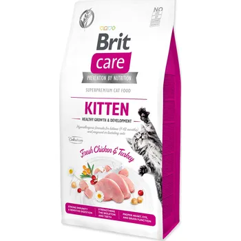 Krmivo pro kočku Brit Care Grain Free Healthy Growth & Development Kitten Chicken/Turkey