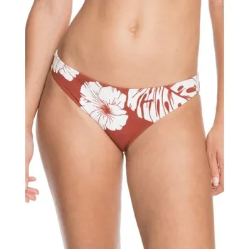 Dámské oblečení Plavky Roxy Garden Trip Regular Bottom marsala isha s S
