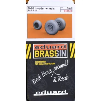 Plastikový model BRASSIN 1/48 A-26/B-26 Invader wheels (ICM)