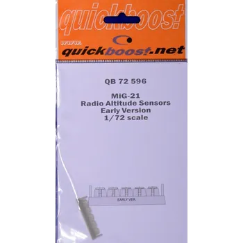 Plastikový model 1/72 MiG-21 radio altitude sensors (early)
