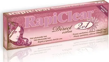 Diagnostický test Clearskin II RapiClear Direct Extra 2v1 2 ks