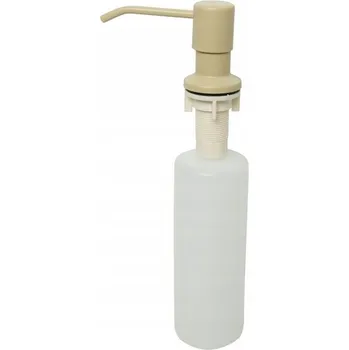 Dávkovač mýdla Zápustný dávkovač tekutého mýdla BÉŽOVÝ 400 ml