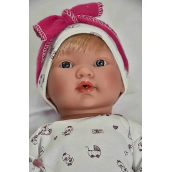 Panenka Realistické miminko - holčička - Martina od firmy D´nenes (Lean - velikost 34 cm)