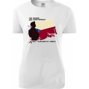 Oblečení a móda STRIKER Dámské tričko ARMY VLASTENEC Velikost: S