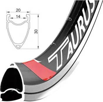 Ráfek na kolo REMERX Taurus 622x14 černý 32 děr