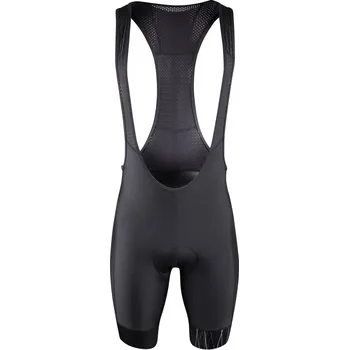 Cyklistické kalhoty FORCE Kraťasy F SHINE se šráky a vložkou, černé Velikost: XXL