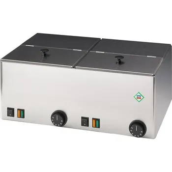 Hotdogovač Ohřívač párků dvojitý RedFox Varianta: Ohřívač párků dvojitý WEV-11 s výpustí RedFox