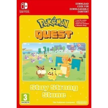 Počítačová hra Pokémon Quest - Stay Strong Stone - Nintendo Switch Digital