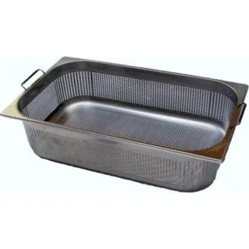 Nádoba na pečení Gastronádoba GN 2/3 děrovaná s držadly Varianta: GN 2/3-65mm děrovaná s držadly