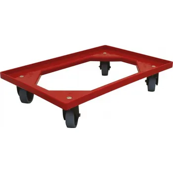 Vozík Complastec podvozek pod přepravky a bedny Varianta: Ojka pro vozík Complastec pod přepravky a bedny