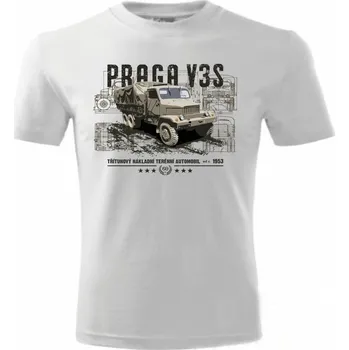 Chlapecké tričko STRIKER Dětské tričko Praga V3S Dětská velikost: 8 let