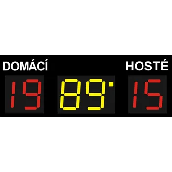 Výsledková tabule Fotbalová světelná tabule-časomíra 370-19L
