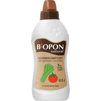 Hnojivo Bopon Natural Vermikompost na zeleninu a bylinky 500 ml