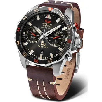 Hodinky Hodinky Vostok Rocket N-1 Chrono line 6S21/225A618 + Dárek zdarma
