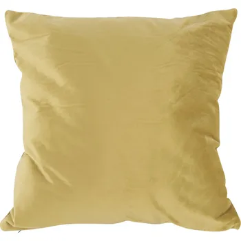 Polštář Polštář čtvercový sametový 40 cm Cushion Tender olivově zelený Present Time (Barva- olivově zelená)
