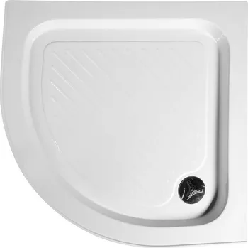 Sprchová vanička Aqualine AQUALINE VANIČKY Sprchová samonosná vanička akrylátová, čtvrtkruh 90x90x15cm BTTR90