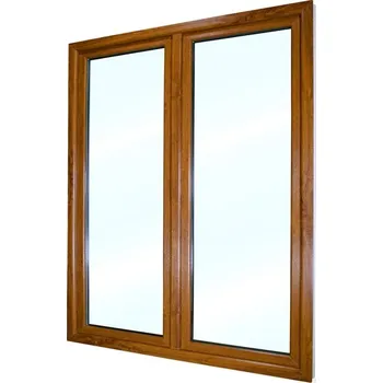 Vchodové dveře SkladOken.cz Balkonové Dveře 168 Cm 208 Cm L Bílá Zlatý Dub