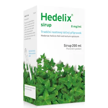 Lék na kašel, rýmu a nachlazení Hedelix Sirup