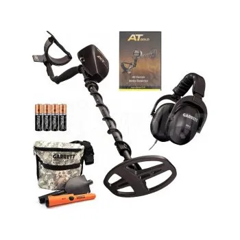 Detektor kovů Detektor kovů Garrett AT Gold s PinPoint a sondou 18 kHz DD Proformance, Balíček Detektor kovu + pinpointer AT Garrett