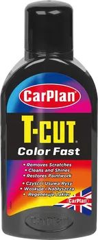 Autovosk CarPlan T-Cut Color Fast černá leštěnka 500 ml