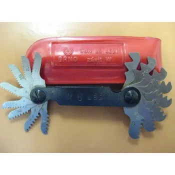 Závitořezný nástroj Závitová šablona pro Whitworthův závit CSN 254621