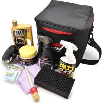 Autošampón SOFT 99 Soft99 Basic Kit Dark & Black + Products Bag