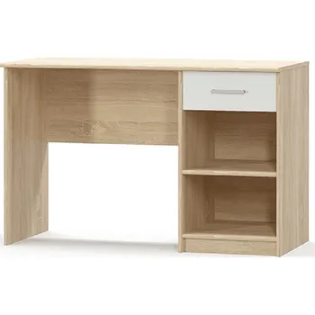 Dětský stůl Max-i Psací stůl ENITH do dětského pokoje | dub sonoma / bílá Zvolte barvu:: bílá