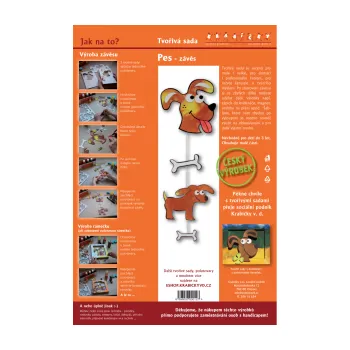 kreativní sada Pes - závěs