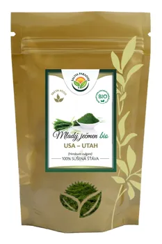 Přírodní produkt Salvia Paradise mladý zelený ječmen 100% sušená šťáva BIO