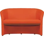 Max-i Křeslo čalouněné klubové SERGIO II ekokůže oranžová