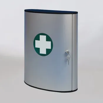 Lékárnička Lékárnička hliníková velká