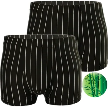 Boxerky Fannifen Bvlněné boxerky Pesail ( 2 ks v balení ) Barva: Černá, Velikost: 6XL