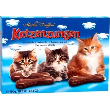 Bonbon Kočičí jazýčky 100g Mléčné