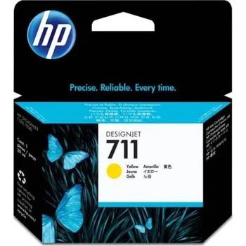 Cartridge HP 711 CZ132A pro DJ T120/T520, 29 ml, žlutá