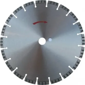 Řezný kotouč Distar CZ Diamantový kotouč Beton LASER TURBO průměr 500x25,4 mm výška segmentu 10 mm