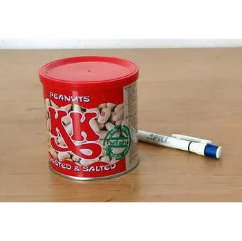 Sušená potravina Arašídy pražené solené 230g KK v plechu