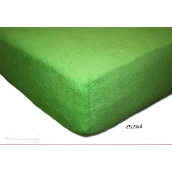 Prostěradlo Max-i Prostěradlo Froté 80 x 200 cm Zvolte barvu:: zelená