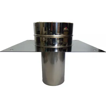 Komín DW základová deska pro komínový nástavec - DN 160 mm (třísložková základová deska pro komínové navýšení)