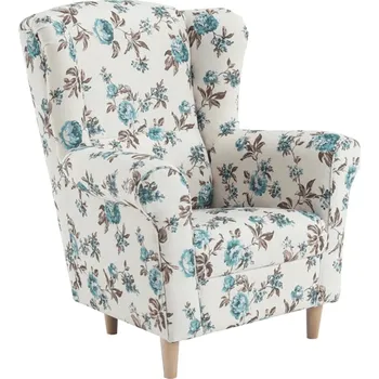 Křeslo Křeslo ušák CHARLOT květy